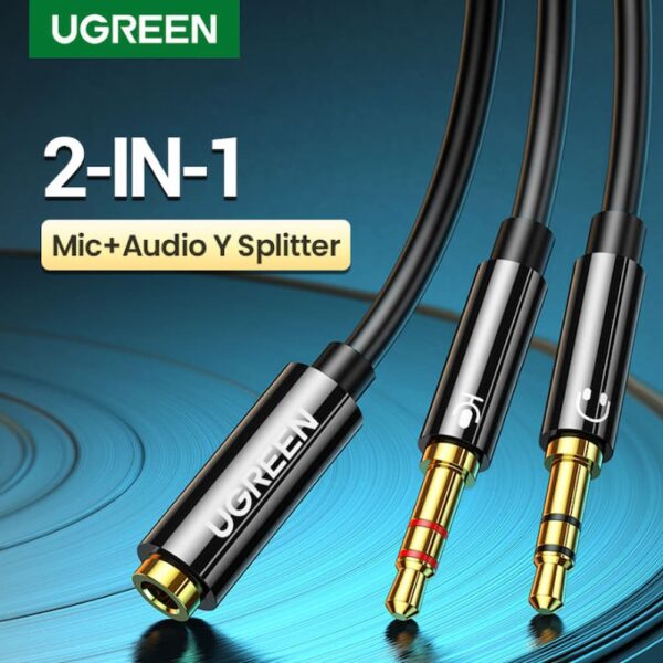Cable Audio Macho De 3,5 Mm A Hembra De 3,5 Mm Ugreen 20898 - UGREEN ...
